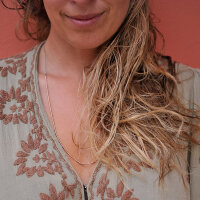 Luna Micro Kette Rosegold vergoldet