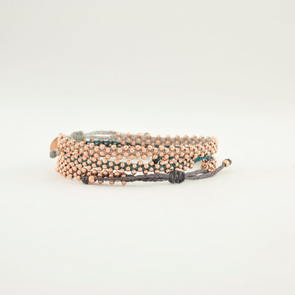 Pierrot Micro Armband Rosegold vergoldet
