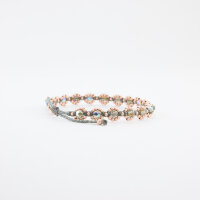Bloom Chrystal Black Diamond Armband