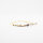 Luna Micro Pure Armband Gelbgold vergoldet Mud