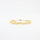 Luna Plait Armband gelbgold vergoldet